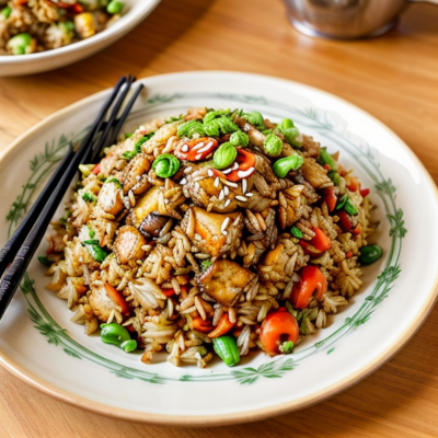 Chinese Vegetarian Fried Rice - A Delicious and Healthy Twist on a Classic Dish!