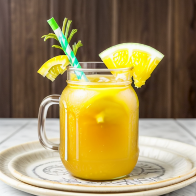Coconut Water Kefir Punch - A Tropical Twist on a Classic Drink!