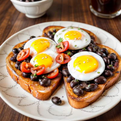 Deliciously Easy Cuban Black Bean Toast (Breakfast, Lunch, or Snack!)