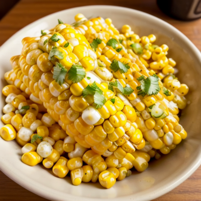 Savory Mexican Street Corn Bowl (Corn Off The Cob)