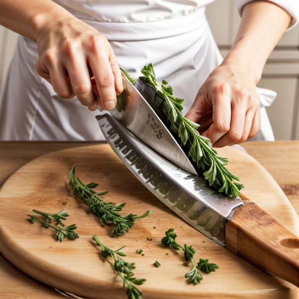 Slicing and Chopping Herbs Without Bruising