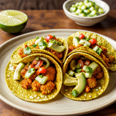 Spicy Chili Lime Cauliflower Tacos