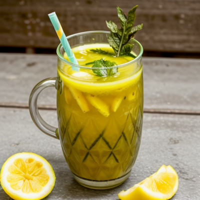 Tropical Refresher - A Delightful Vegetarian Drink Inspired By Caribbean Cuisine