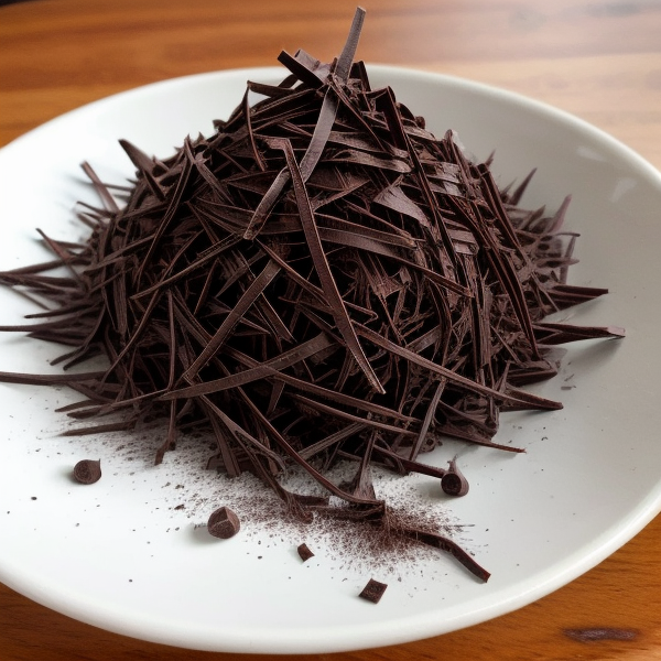 Vegan Chocolate Shavings: Sweet Garnish Delights