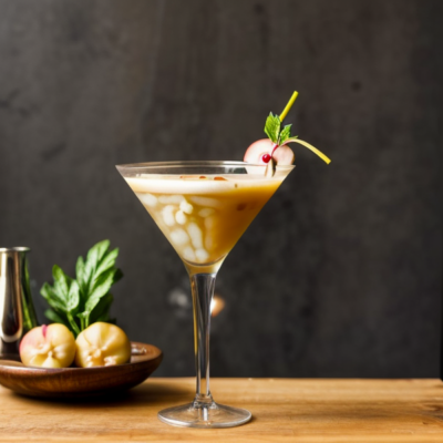 Vegetarian Lychee Martini - A Tasty Twist on a Classic Cocktail!