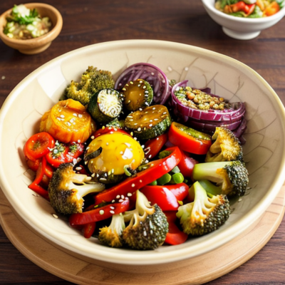 World Tour Veggie Bowl - A Flavorful and Nutritious Meal Inspired by 36 Cuisines