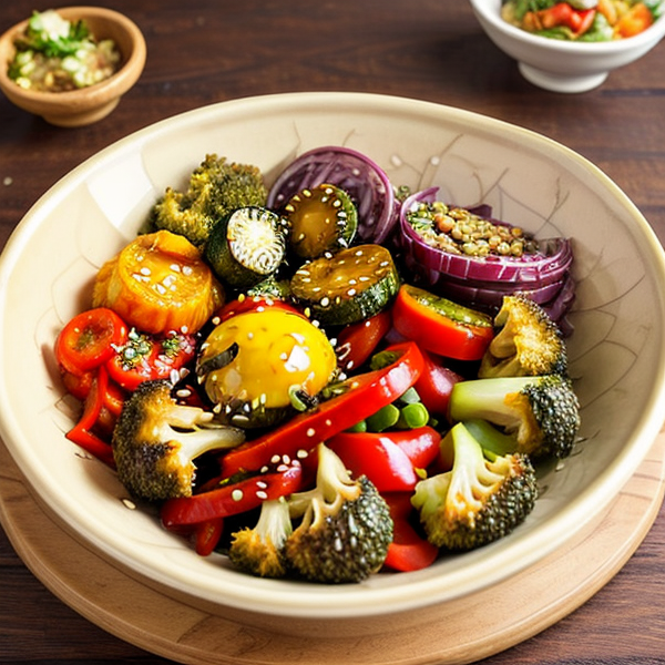 World Tour Veggie Bowl – A Flavorful and Nutritious Meal Inspired by 36 Cuisines