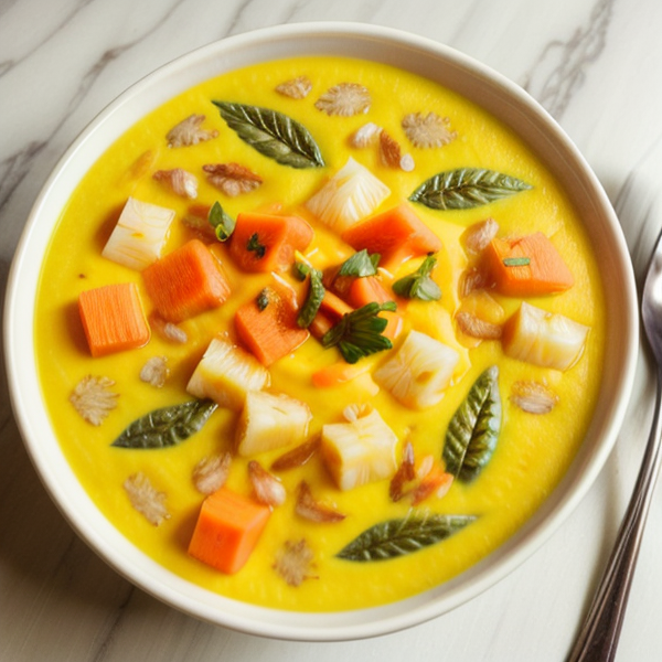 Zesty Carrot and Pineapple Smoothie Bowl – A Fusion of Brazilian and Caribbean Cuisines!
