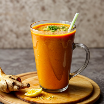 Zesty Thai Carrot Ginger Smoothie