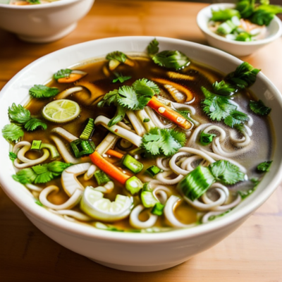 Authentic Vegetarian Pho Ga (Pho Noodles) Recipe