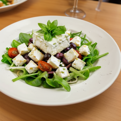 Delicious French Feta Cheese Salad