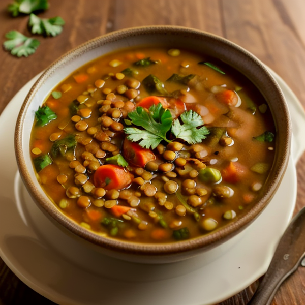 Easy & Healthy Spiced Lentil Soup