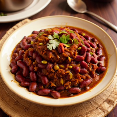 Enjoying the Flavor of Ethiopian Cuisine with This Spiced Kidney Beans Recipe