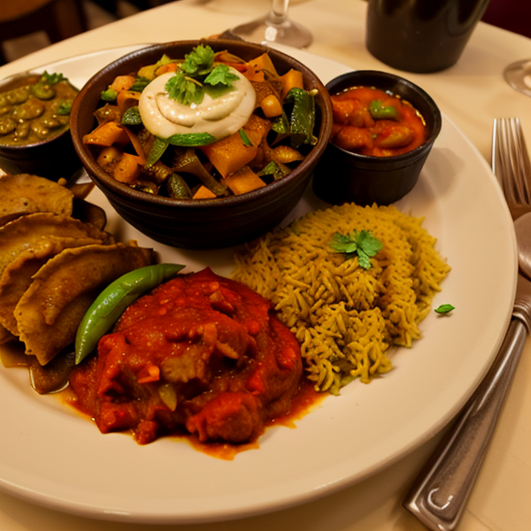 Ethiopian Inspired Vegetarian Meal – Catchy and Spicy