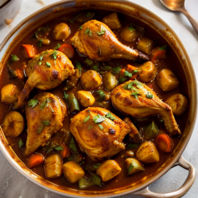 Ethiopian Spiced Chicken Stew Recipe