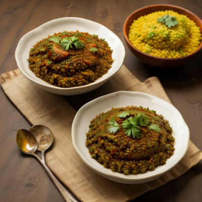Indian Spiced Lentils Recipe - Catchy and Authentic Flavor