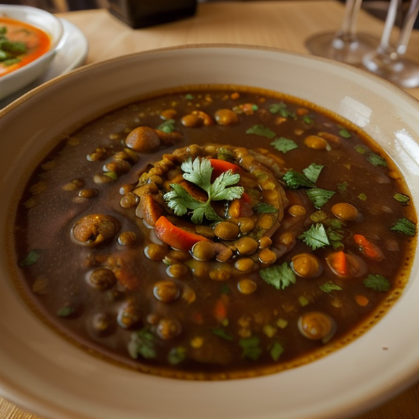 Mediterranean Spiced Lentils Soup - VEGADU