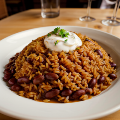 Scrumptious Spiced Rice and Beans