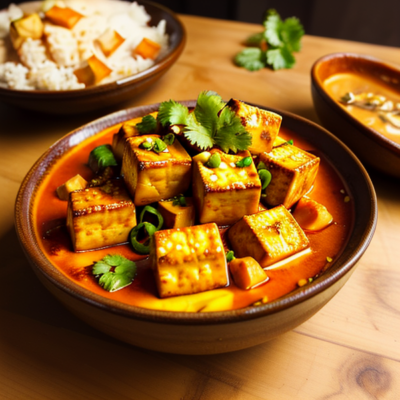 Thai Inspired Sweet and Spicy Tofu Curry