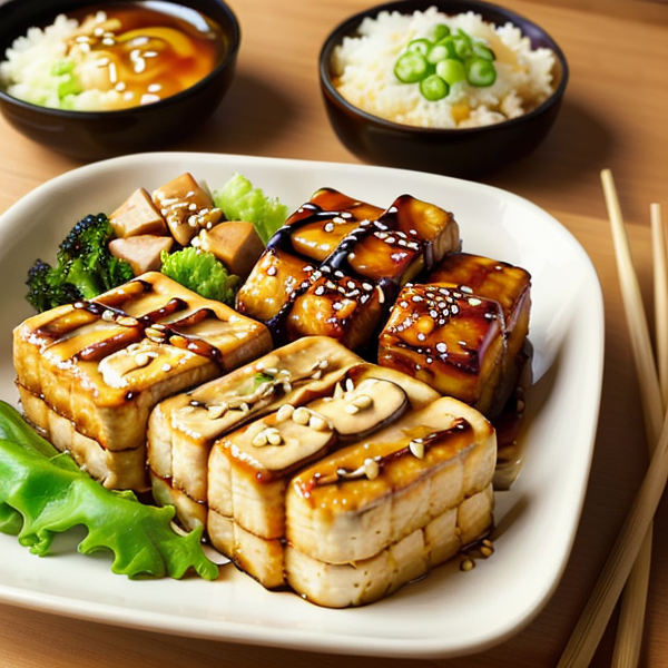 Tofu-Teriyaki Bento Box – A Classic Japanese Combo Recipe