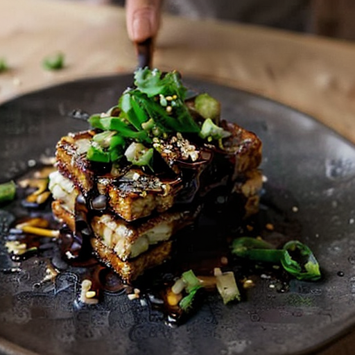 Grilled Korean Tofu Bulgogi