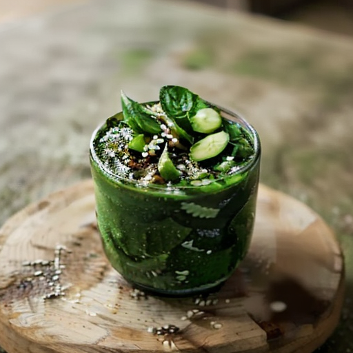 Umami Delight: Japanese-Inspired Miso Green Smoothie