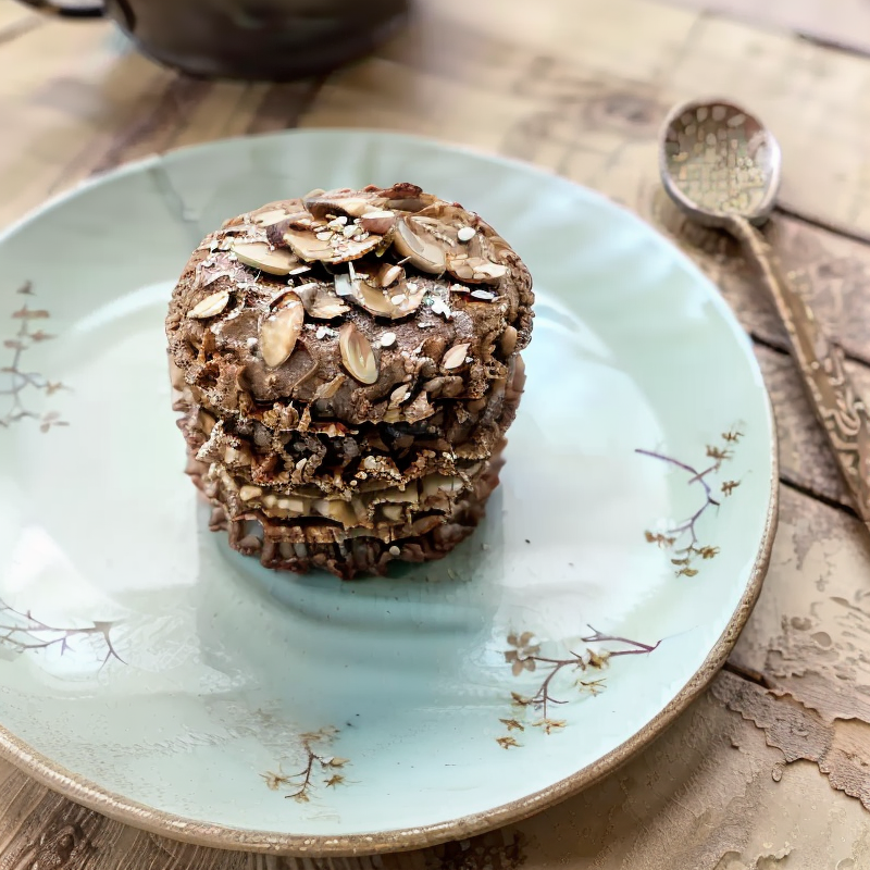 Vegan Chinese-Inspired Almond Cookies