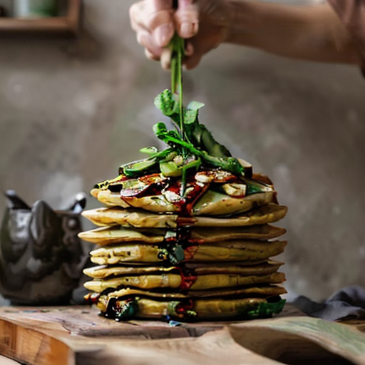 Vegan Chinese-Style Scallion Pancakes