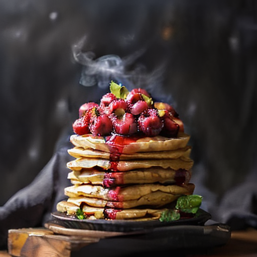 Vegan French-Inspired Crepes with Berry Compote