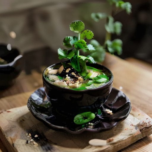 Vegan Japanese-Inspired Miso Breakfast Soup