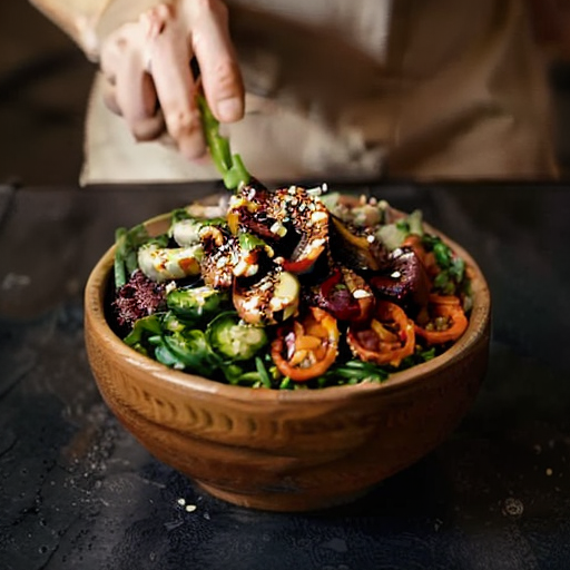 Vegan Korean-Inspired Bibimbap Bowl