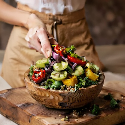 Vegan Mediterranean-Inspired Chickpea Breakfast Bowl