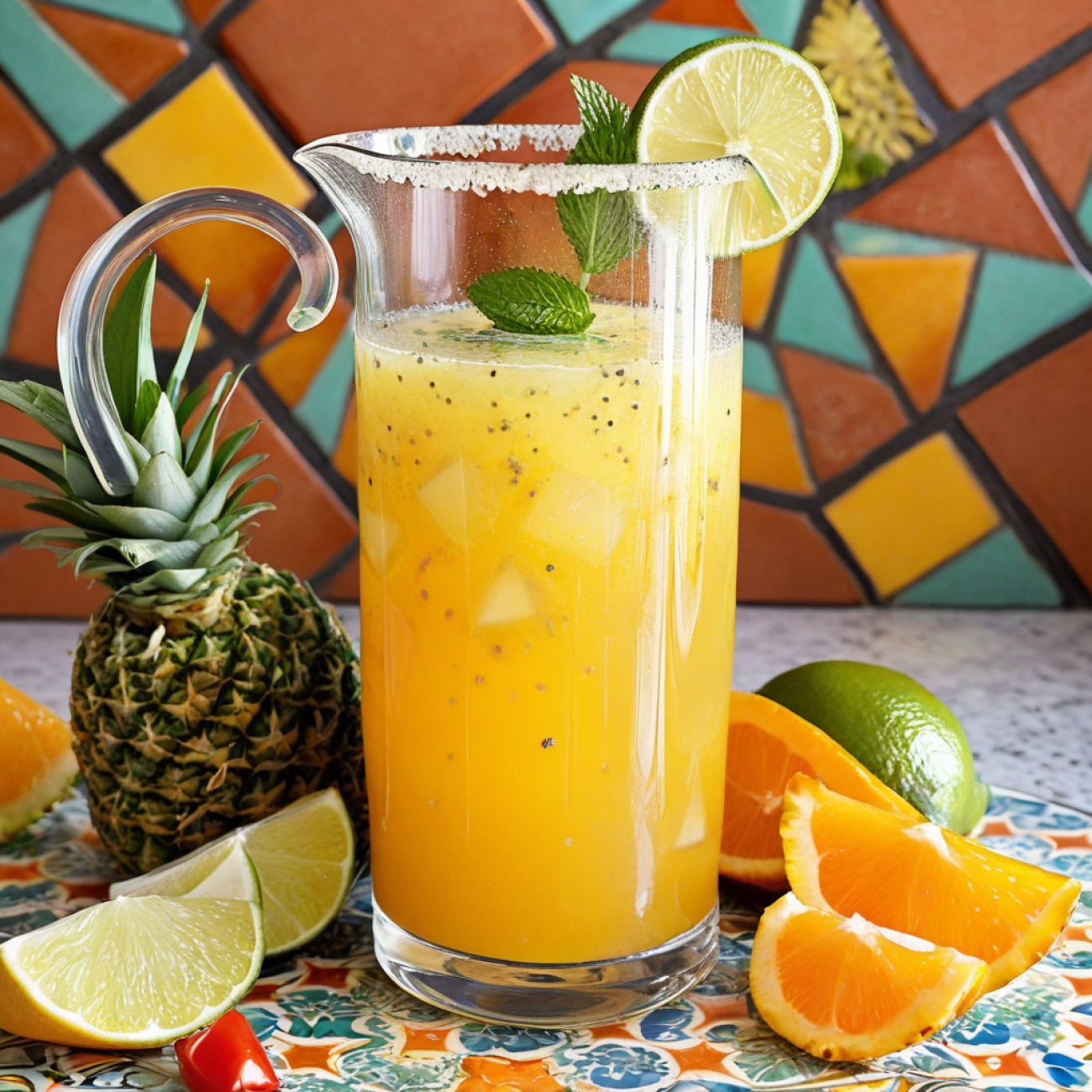 Aztec Sunrise Agua Fresca