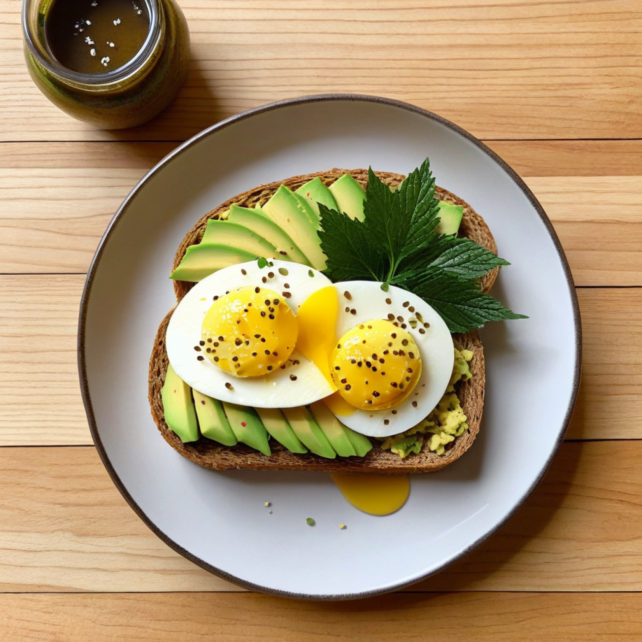 Shiso & Avocado Tamago Toast
