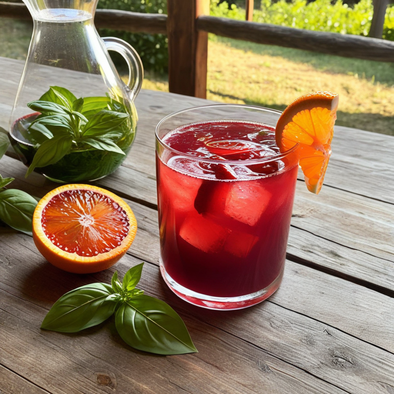Tuscan Sunset Spritz (Vegan Aperitivo)