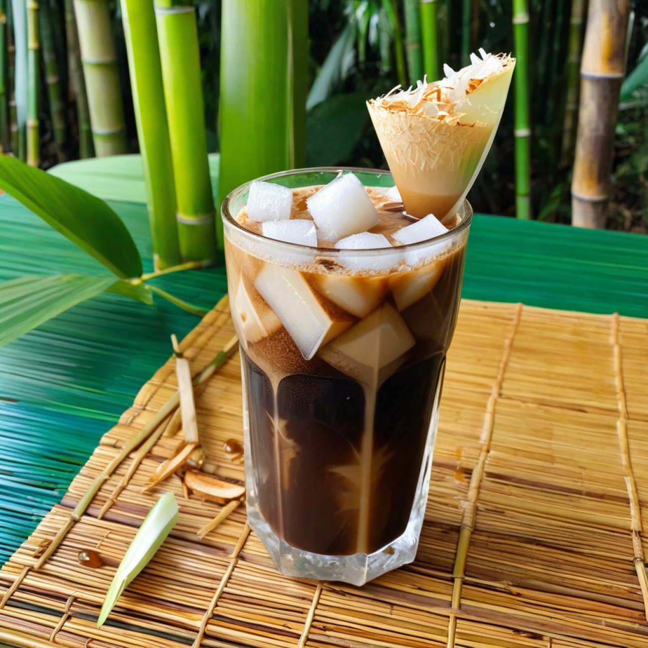 Vegan Vietnamese Iced Coffee with Coconut & Cardamom (Cà Phê Dừa Chay)