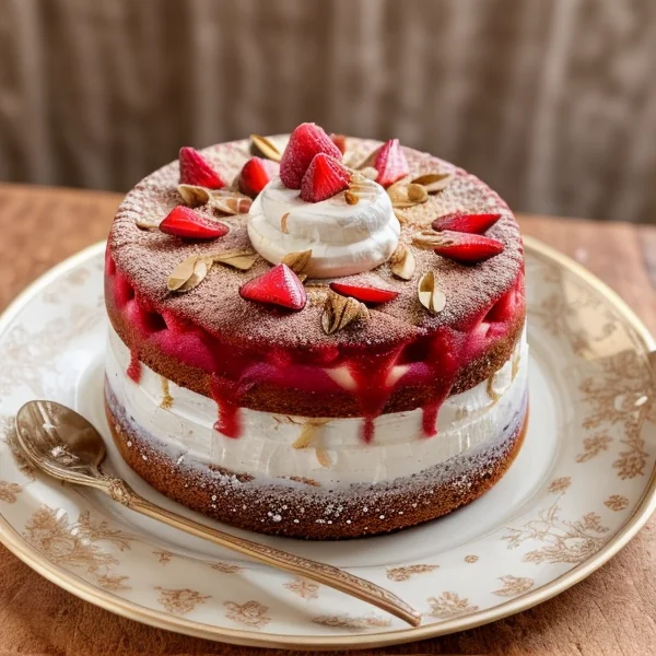 Exotic Moroccan Dream Cake – A Delightful Vegan Dessert Inspired by Worldly Flavors