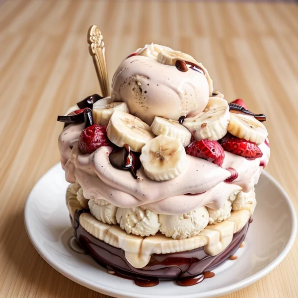 World Adventure Banana Split – A Vegan Ice Cream Inspired By 36 Countries